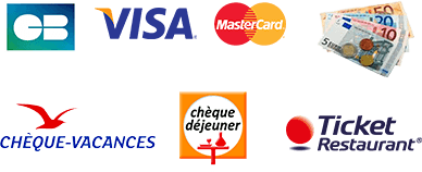 Restaurant Bistrot Coeur de Vendée Moyens de paiements acceptés ; Carte bleu, mastercard, visa, chèques-vacances, chèques déjeuner, espèces, ticket restaurant